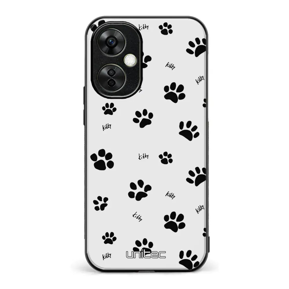 OnePlus Nord CE 3 Lite kissa suojakuoret - Cat Paws - Ei