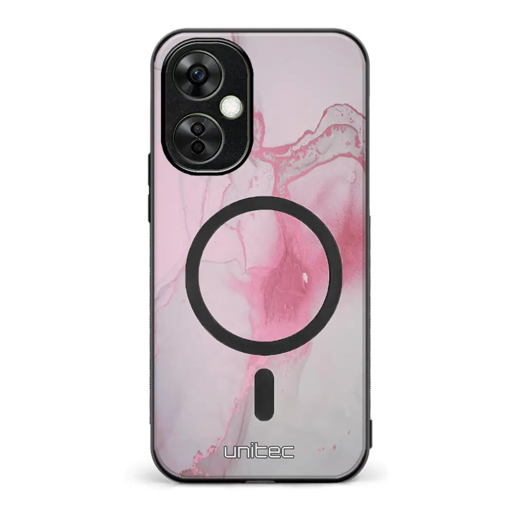 OnePlus Nord CE 3 Lite marmori suojakuoret - Pink Pok Rie