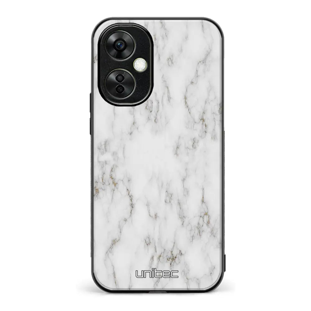 OnePlus Nord CE 3 Lite marmori suojakuoret - White Marble - Ei
