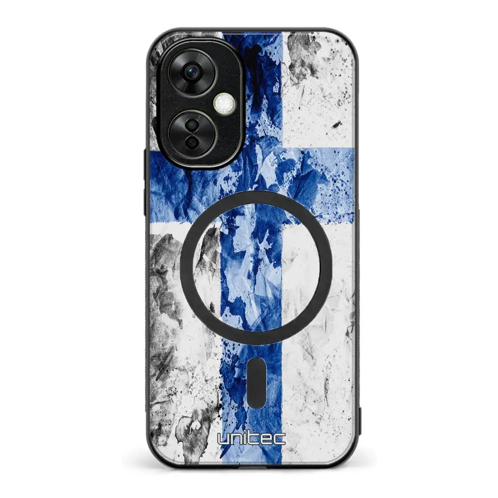 OnePlus Nord CE 3 Lite suojakuoret - Painted Finnish Flag