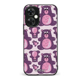 OnePlus Nord CE 3 Lite suojakuoret - Purple Teddy Bear - Ei