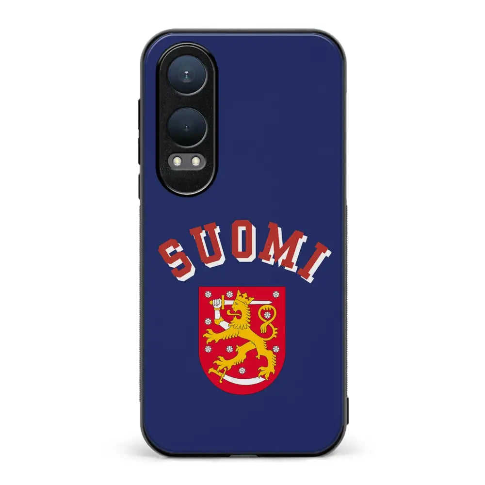 OnePlus Nord CE 4 Lite jääkiekko suojakuoret - Leijonat Suomi - Ei