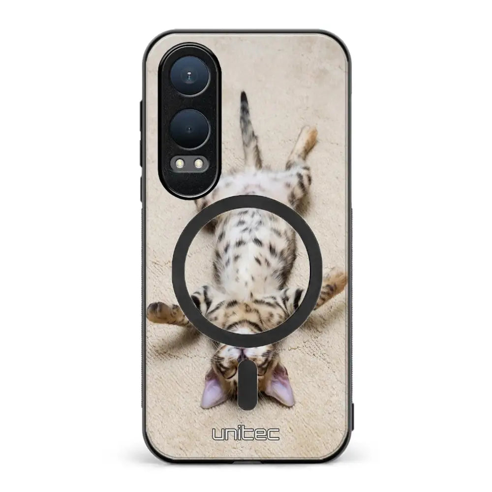 OnePlus Nord CE 4 Lite kissa suojakuoret - Relaxing Cat