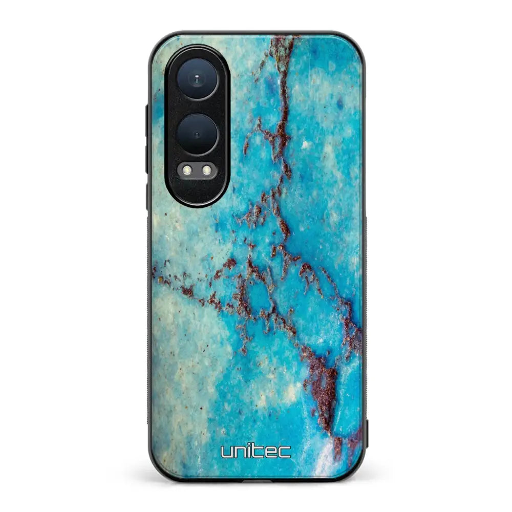 OnePlus Nord CE 4 Lite marmori suojakuoret - Turquoise Marble - Ei