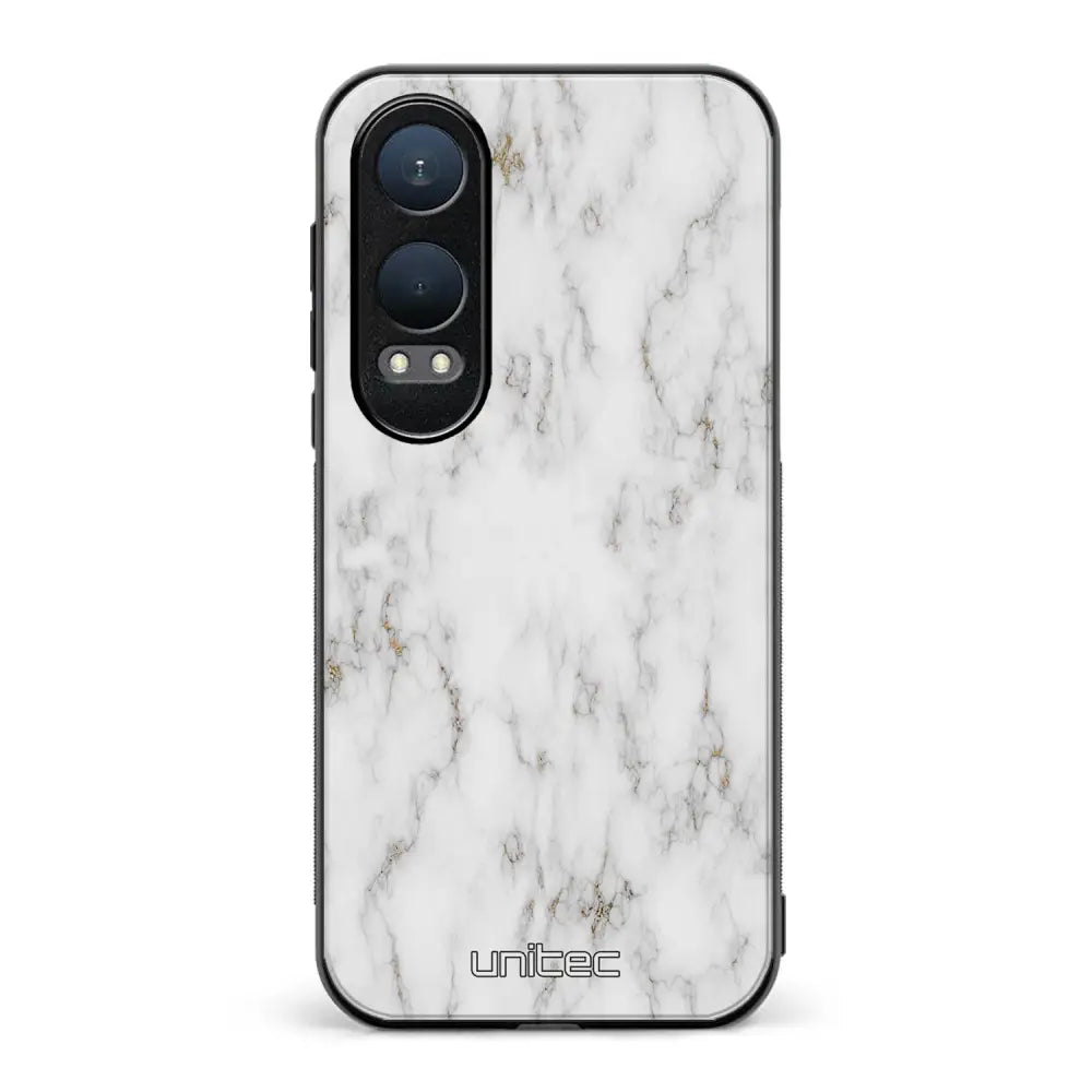 OnePlus Nord CE 4 Lite marmori suojakuoret - White Marble - Ei