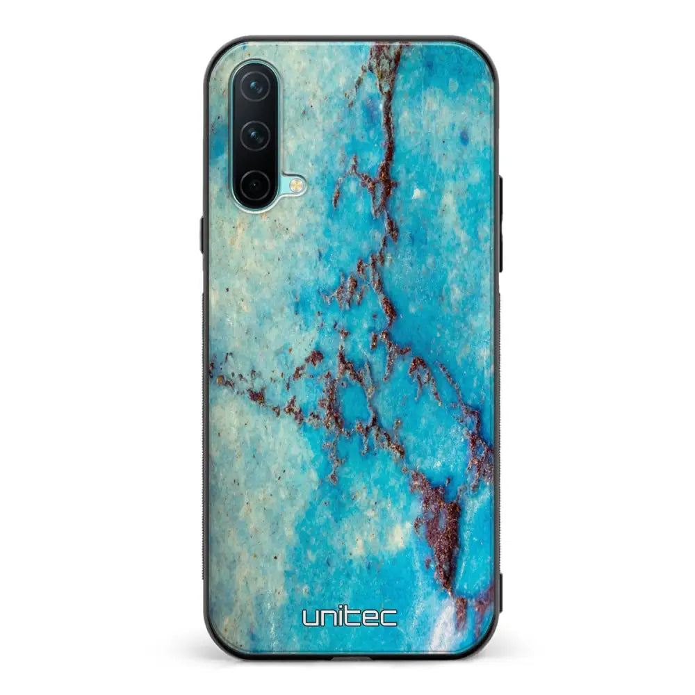 OnePlus Nord CE marmori suojakuoret - Turquoise Marble - Ei