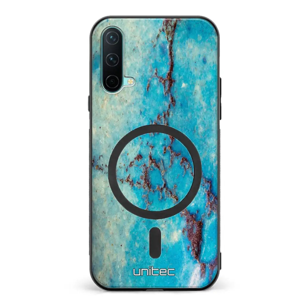 OnePlus Nord CE marmori suojakuoret - Turquoise Marble