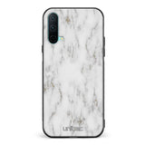 OnePlus Nord CE marmori suojakuoret - White Marble - Ei