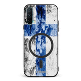 OnePlus Nord CE suojakuoret - Painted Finnish Flag