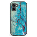 OnePlus Nord CE5 marmori suojakuoret Turquoise Marble