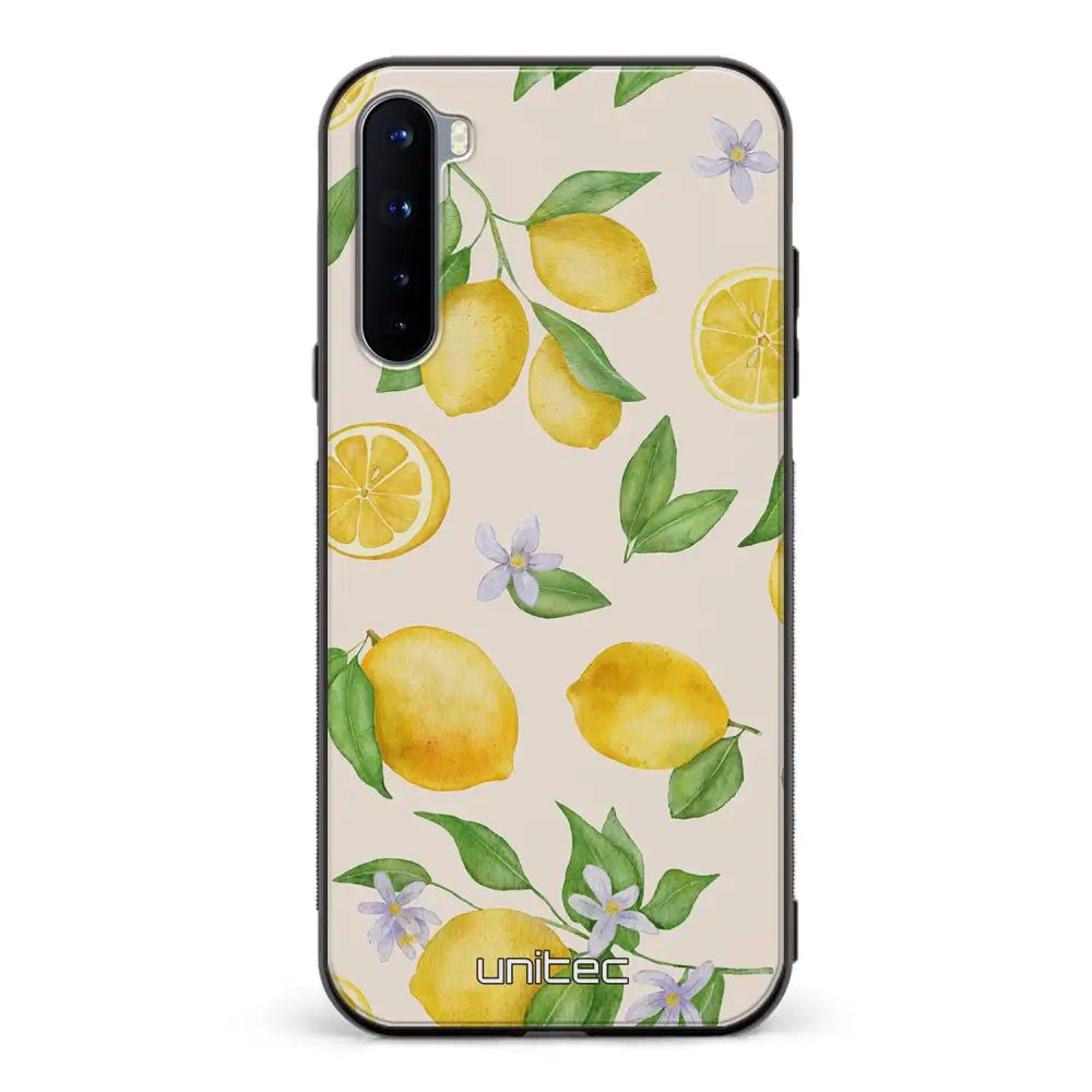 OnePlus Nord hedelmä suojakuoret - Lemon - Ei
