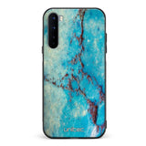 OnePlus Nord marmori suojakuoret - Turquoise Marble - Ei