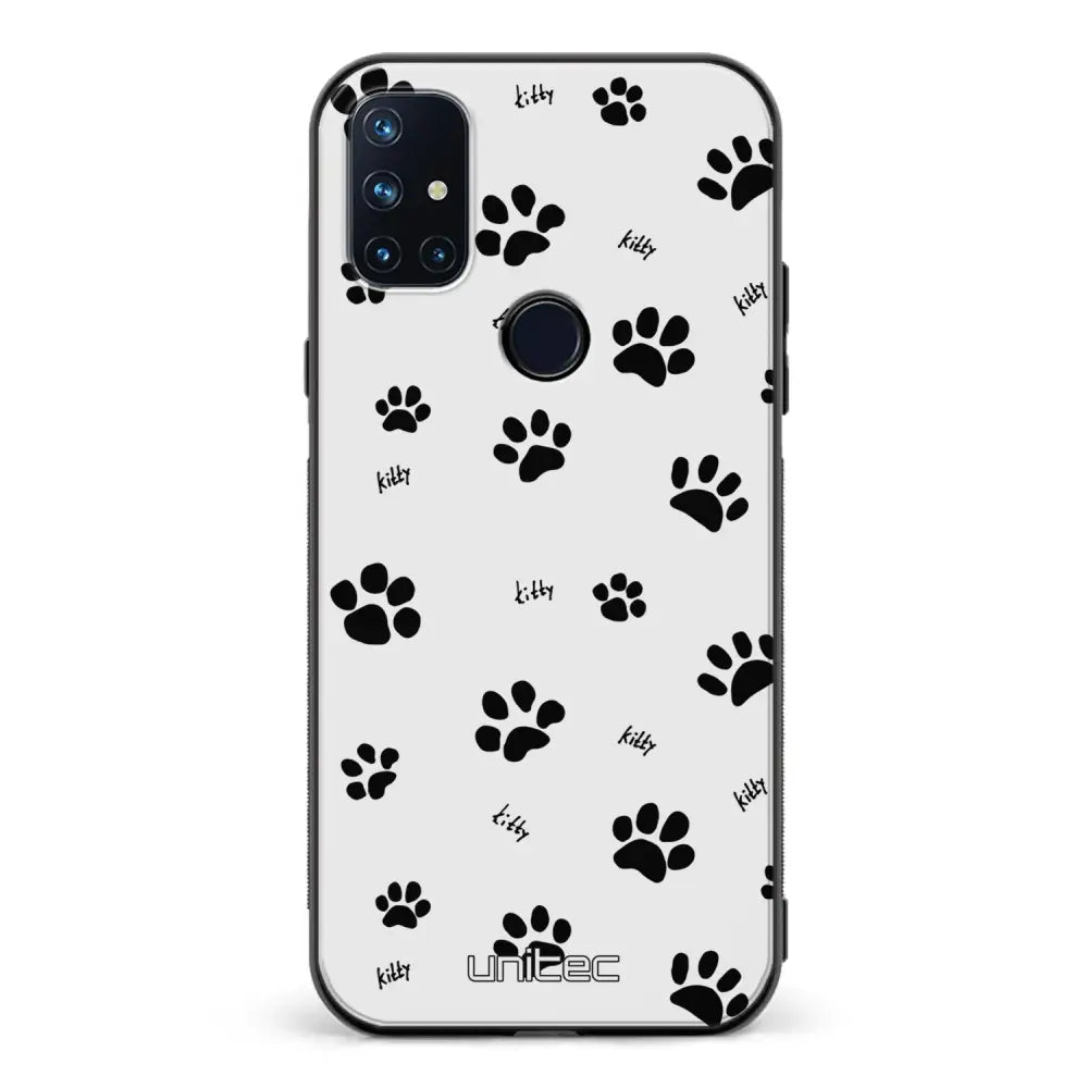 OnePlus Nord N10 kissa suojakuoret - Cat Paws - Ei
