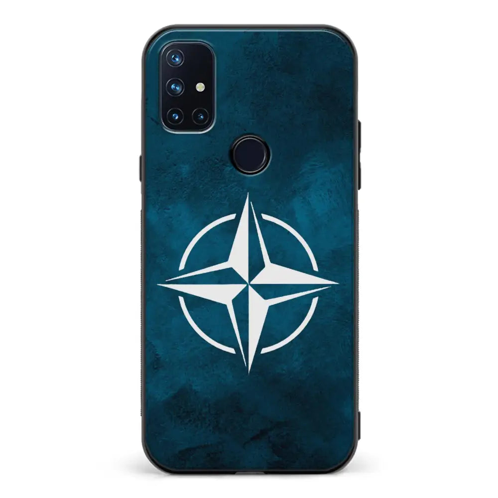 OnePlus Nord N10 nato suojakuoret - Sininen - Ei