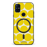 OnePlus Nord N10 pallo suojakuoret - Keltainen Pallo