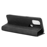 OnePlus Nord N10 Unitec Lompakko Suojakotelo Musta