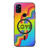OnePlus Nord N100 pride suojakuoret - Love