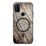 OnePlus Nord N100 suojakuoret - Wooden Stump