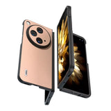 OnePlus Open nahkainen suojakuori pinkki