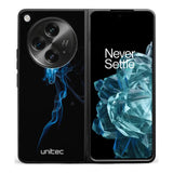 OnePlus Open suojakuoret - Blue Smoke On Black - Ei