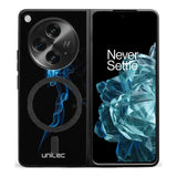 OnePlus Open suojakuoret - Blue Smoke On Black