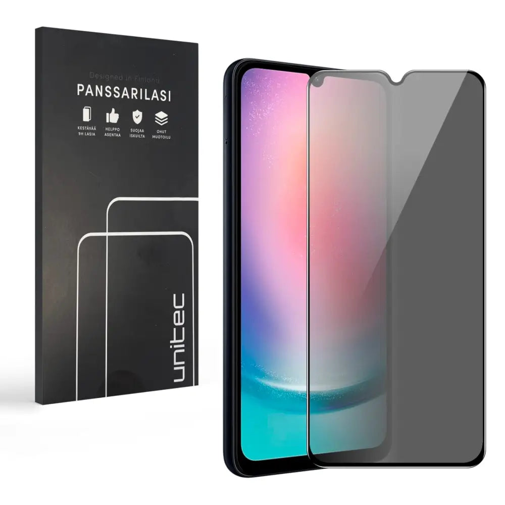 Oppo A18 panssarilasi 3D, yksityisyyden suoja ja anti-vakoilusuojakuori älypuhelimelle