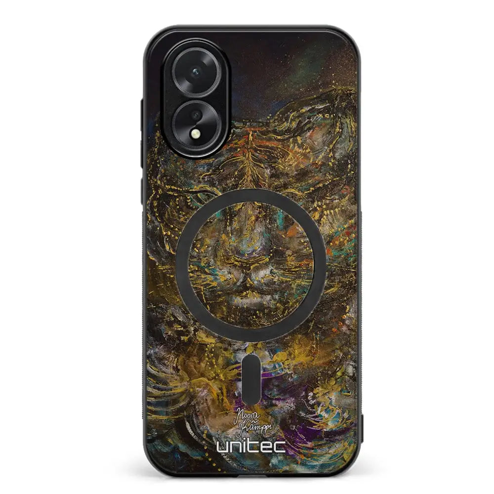 Oppo A38 animal kingdom suojakuoret - Fearless - Noora Kämppi