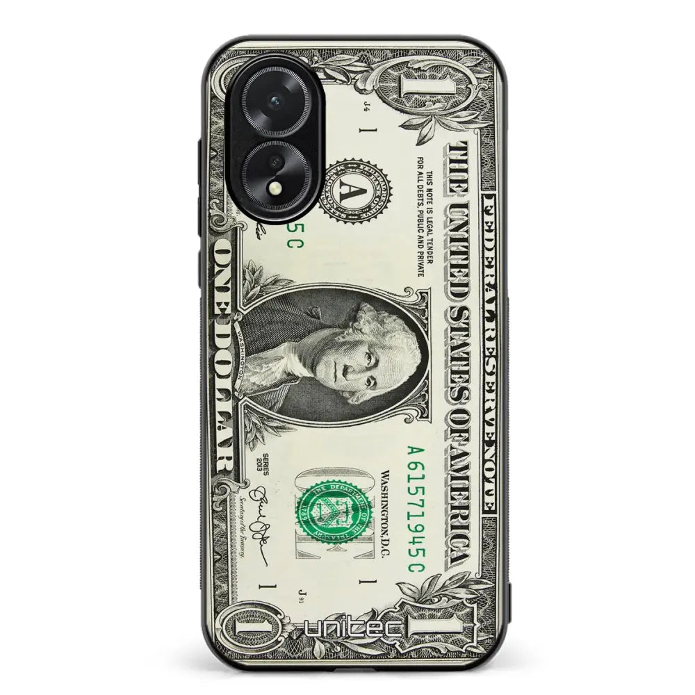 Oppo A38 seteli suojakuoret - Dollar - Ei