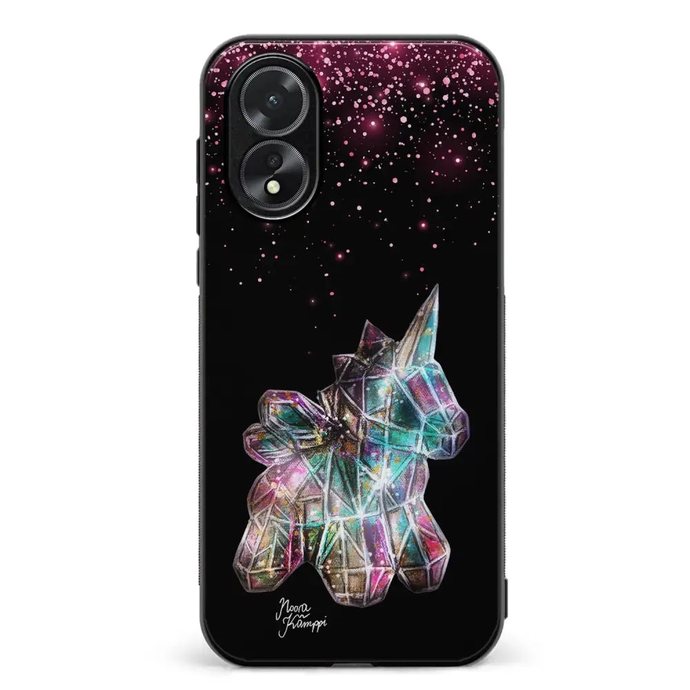 Oppo A38 unicorn suojakuoret - Pinkki - Noora Kämppi - Ei