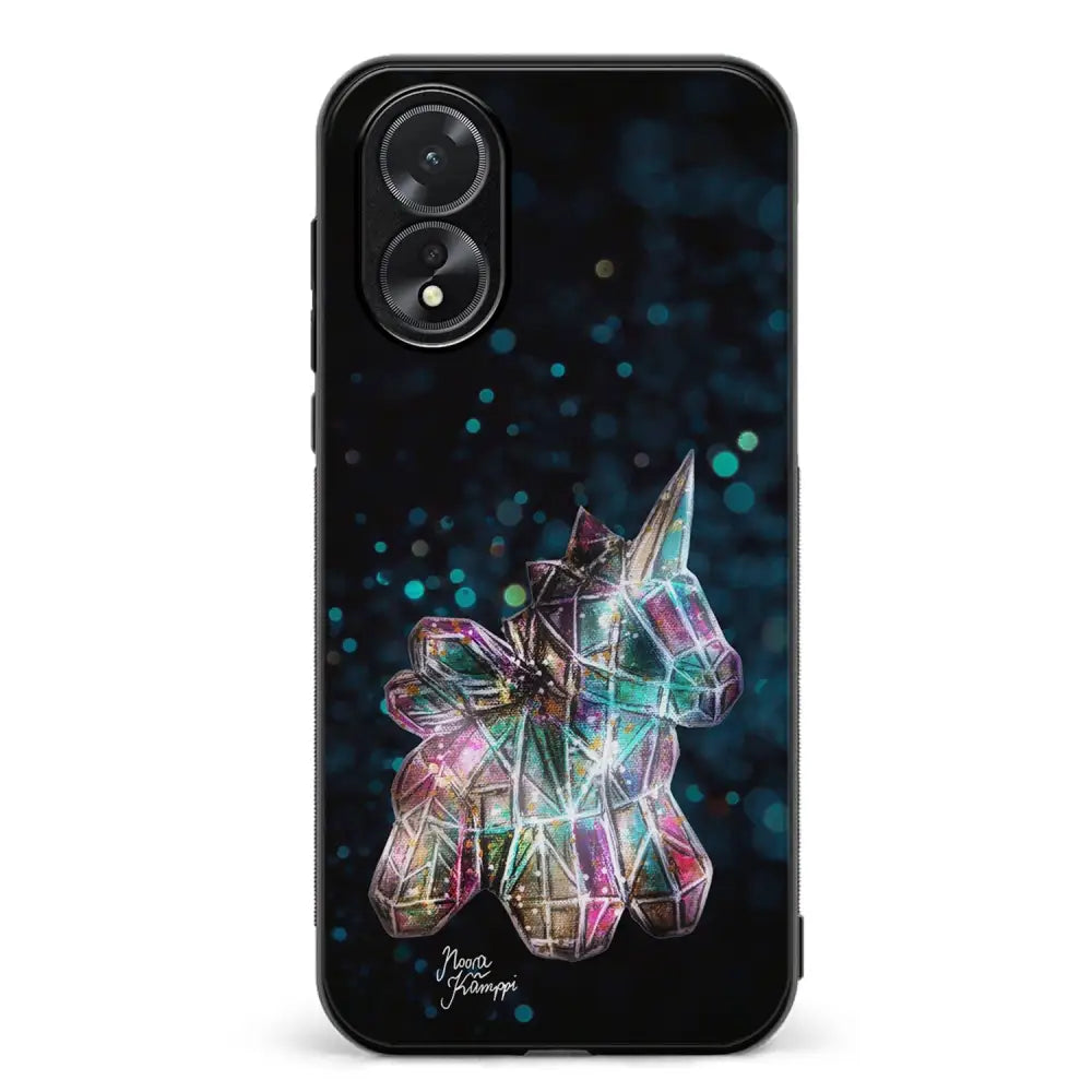 Oppo A38 unicorn suojakuoret - Sininen - Noora Kämppi - Ei