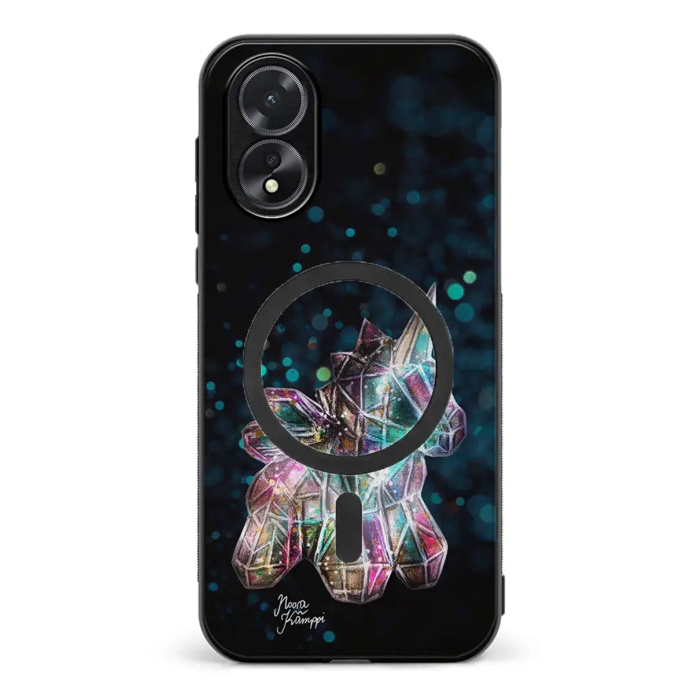 Oppo A38 unicorn suojakuoret - Sininen - Noora Kämppi