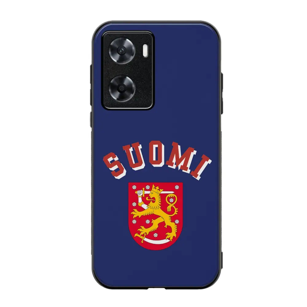 Oppo A77 jääkiekko suojakuoret - Leijonat Suomi - Ei