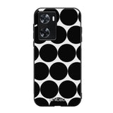 Oppo A77 pallo suojakuoret - Musta Pallo - Ei