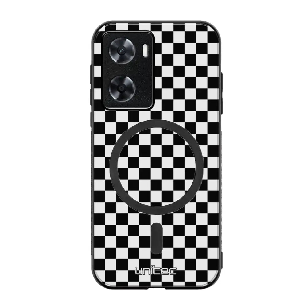 Oppo A77 suojakuoret - Black And White