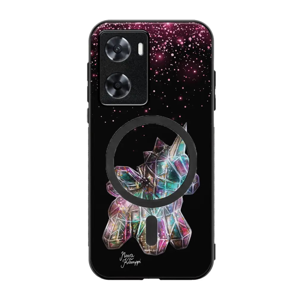 Oppo A77 unicorn suojakuoret - Pinkki - Noora Kämppi