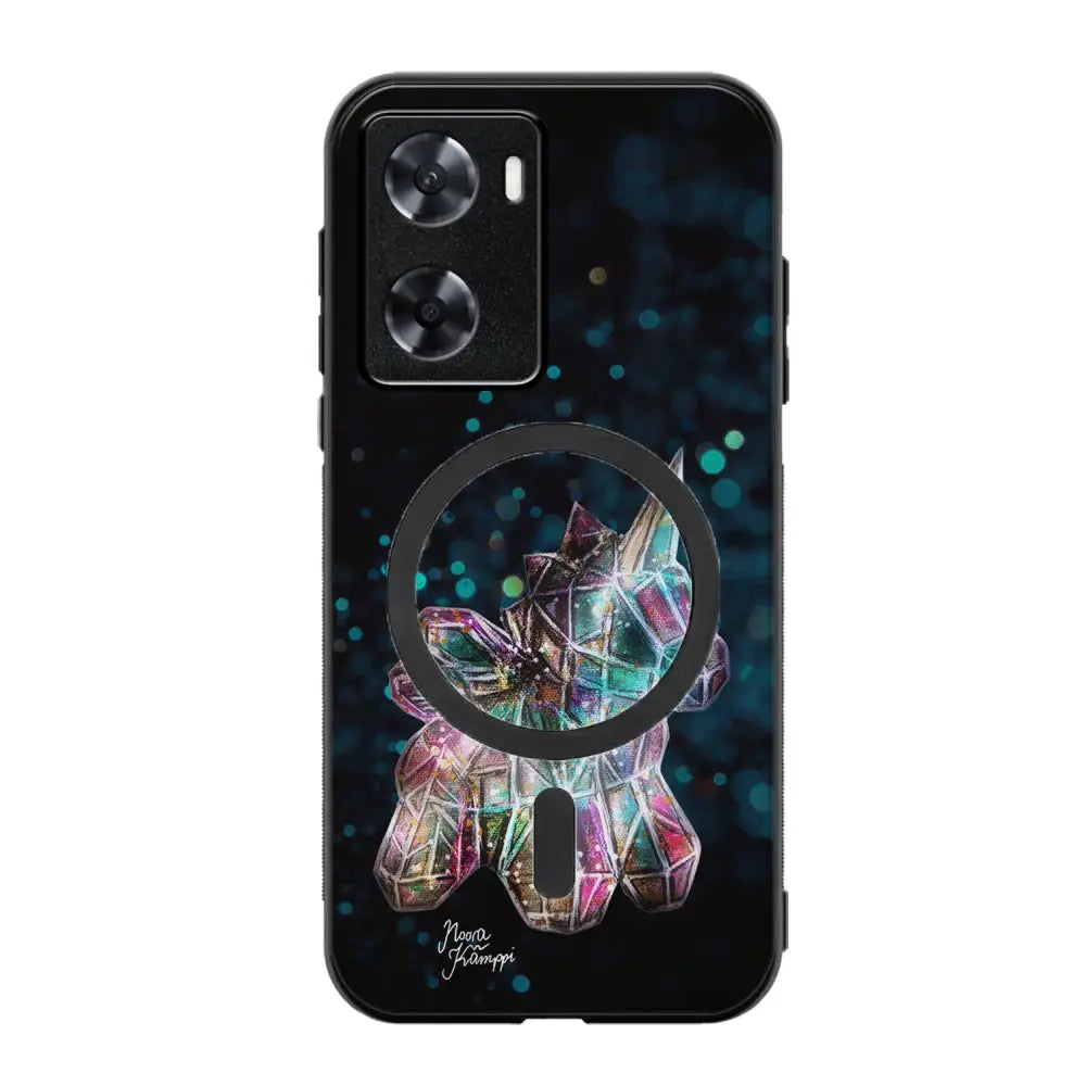 Oppo A77 unicorn suojakuoret - Sininen - Noora Kämppi