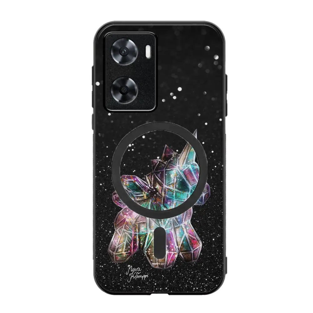 Oppo A77 unicorn suojakuoret - Valkoinen - Noora Kämppi