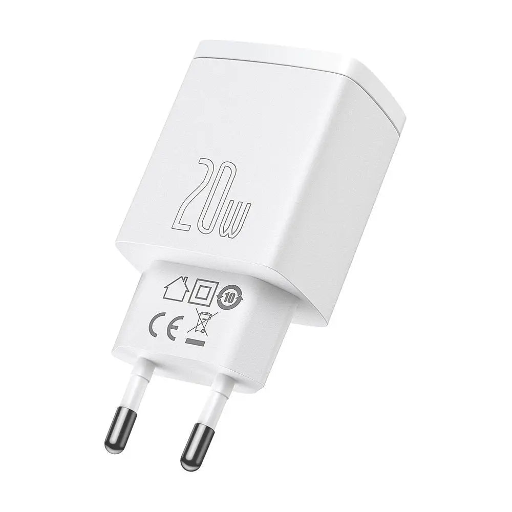 Puhelimen laturi USB ja USB-C liittimellä 20W