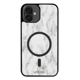 Puhelimen marmori suojakuoret - White Marble