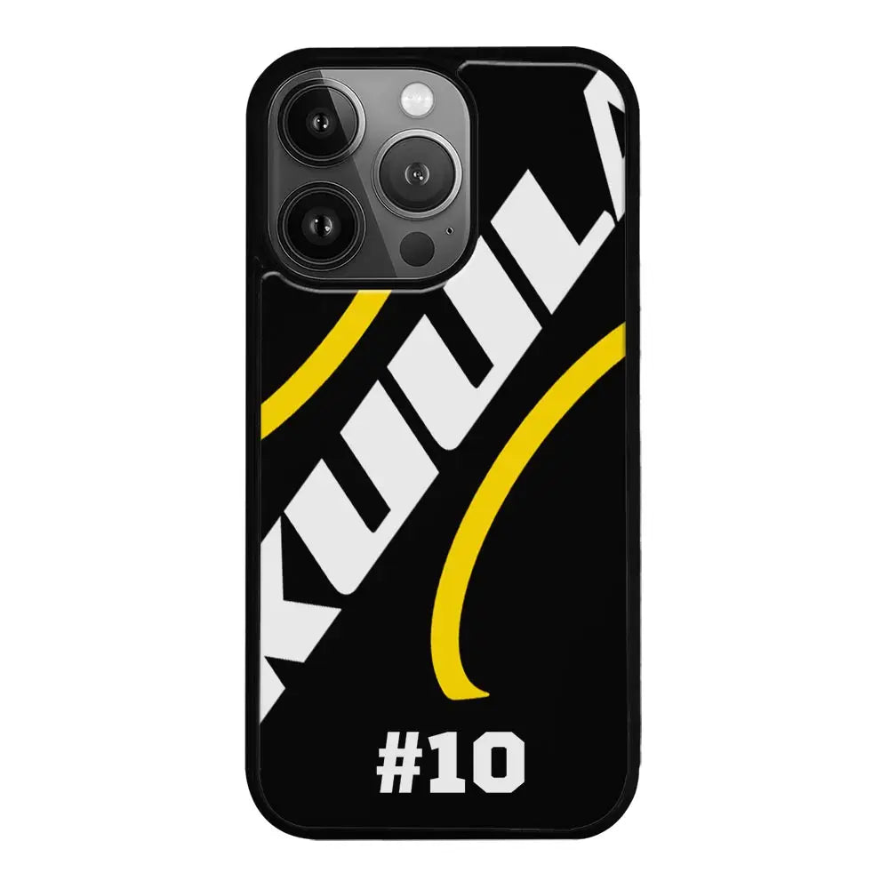 Puhelimen Seurakuoret - Ylivieskan Kuula - Musta-Kelta pelinumerolla - Ei