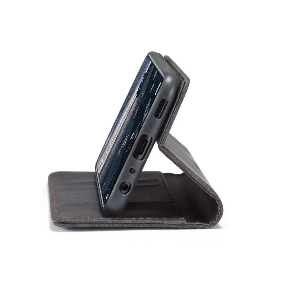 Samsung A33 5G Lompakko Suojakotelo Musta