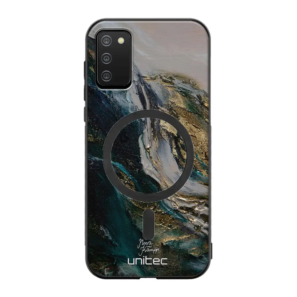 Samsung Galaxy A02s luonnon lumo suojakuoret - Runaway - Noora Kämppi