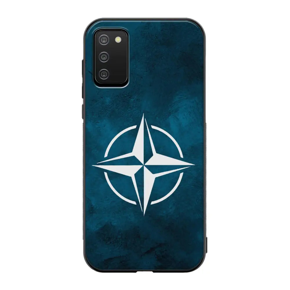 Samsung Galaxy A02s nato suojakuoret - Sininen - Ei