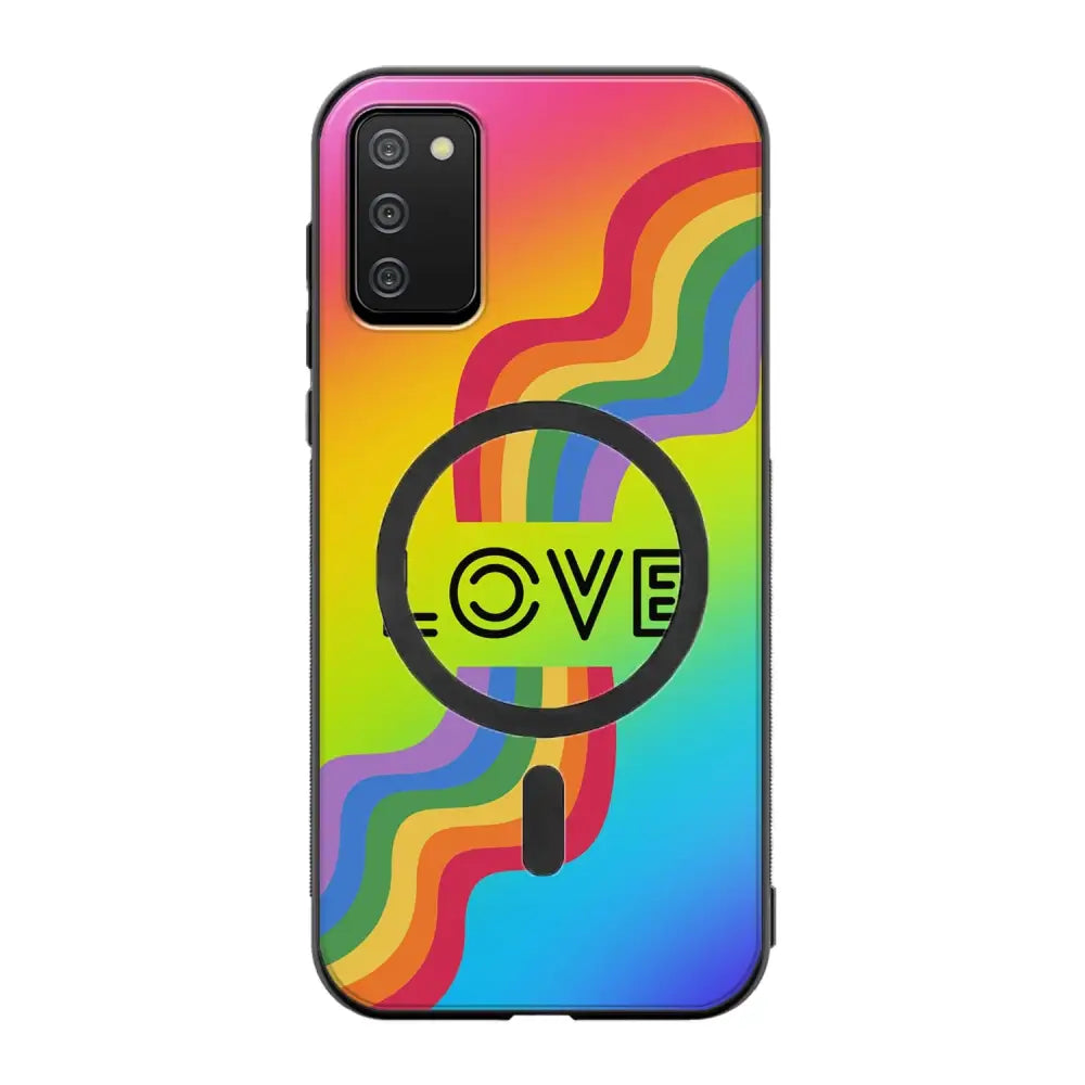 Samsung Galaxy A02s pride suojakuoret - Love