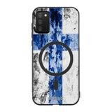Samsung Galaxy A02s suojakuoret - Painted Finnish Flag
