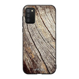 Samsung Galaxy A02s suojakuoret - Wooden Stump - Ei