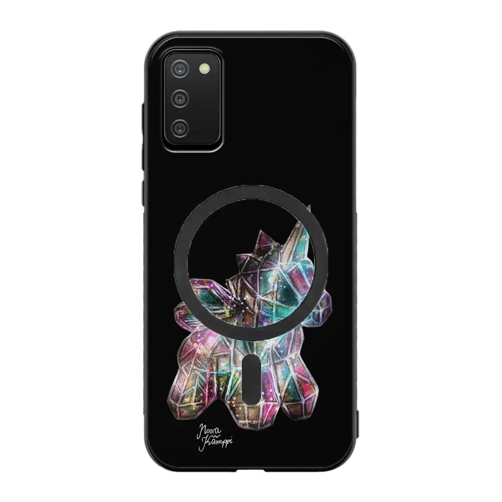 Samsung Galaxy A02s unicorn suojakuoret - Musta - Noora Kämppi