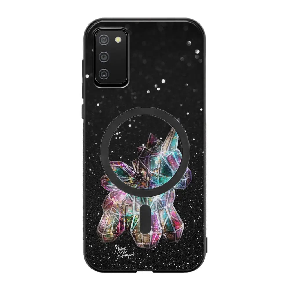 Samsung Galaxy A02s unicorn suojakuoret - Valkoinen - Noora Kämppi