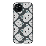 Samsung Galaxy A03 kissa suojakuoret - Kittens - Ei