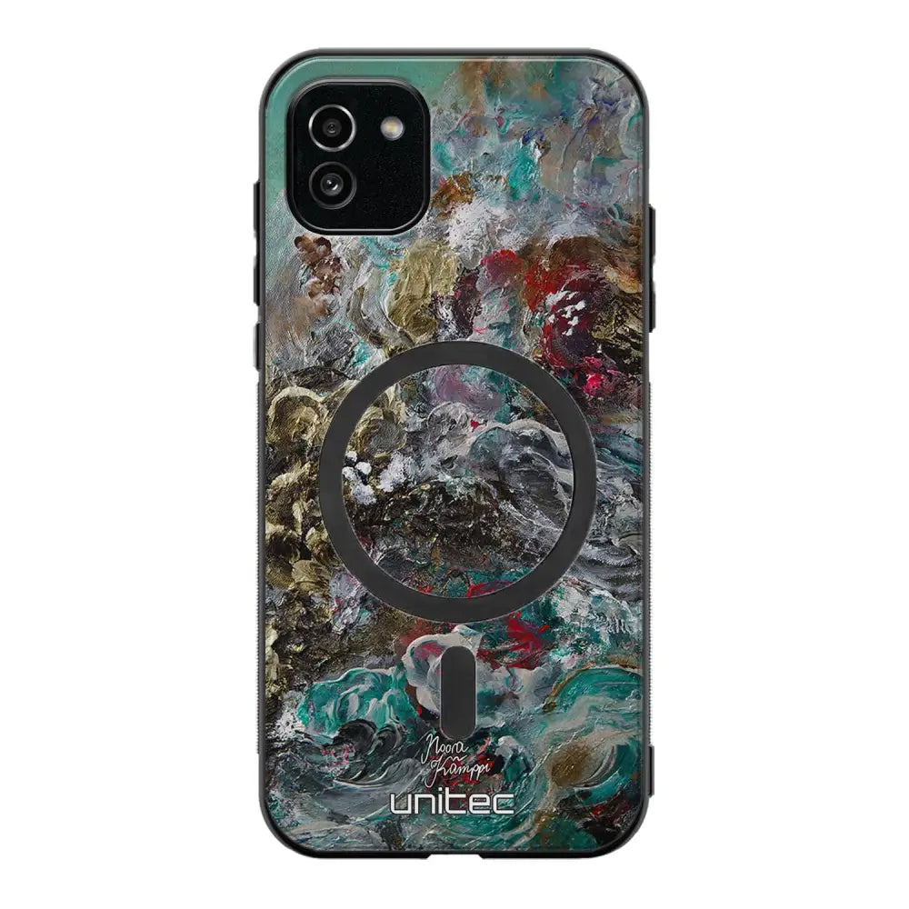 Samsung Galaxy A03 modern art suojakuoret - Heart Knows - Noora Kämppi